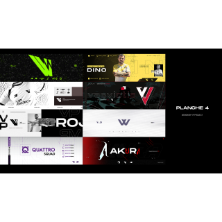 Prestation Graphique Header + Logo